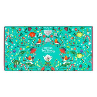 Tea Chest Christmas Advent Calendar 25 Organic Pyramid Tea Bags Advent Calendar