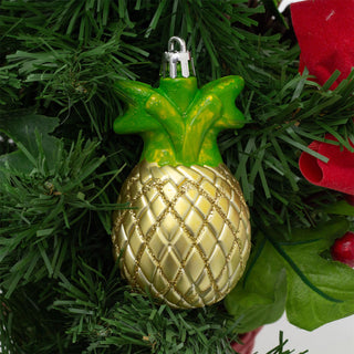 Set of 9 Fruit-Themed Christmas Tree Ornaments | Fruit Hanging Decorations