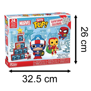 Funko Bitty Pop Marvel Comics Christmas Advent Calendar, Kids Advent Calendar