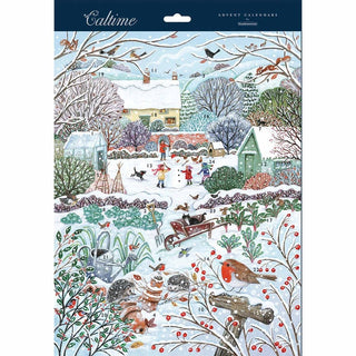 Winter Garden Christmas Advent Calendar | Traditional Picture Advent Calendar