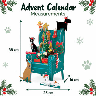 Pooch Perfection Advent Pop & Slot Christmas Advent Calendar Large, 3D
