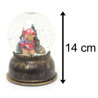 LED Christmas Snow Globe Dome Water Ball | Light Up Christmas Globe | Festive Snow Dome Christmas Decorations