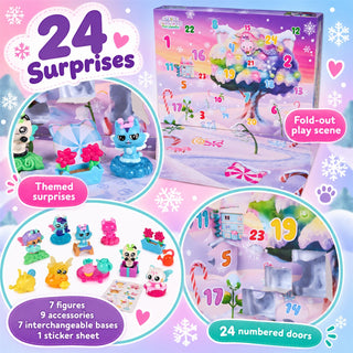 Gabby's Dollhouse Fairylandia Christmas Advent Calendar, 7 Mini Figures