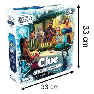 Cluedo Christmas Advent Calendar | Clue Murder Mystery Christmas Advent Calendar