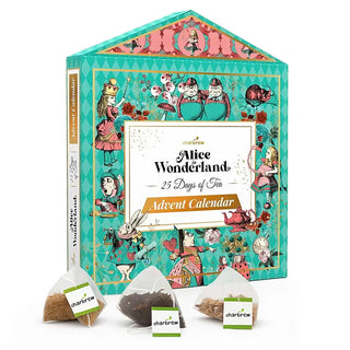 Alice in Wonderland Tea Christmas Advent Calendar, 25 Tea Bags & 8 Blends