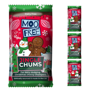 Jingle Chums Surprises | Vegan Christmas Chocolate, Dairy-Free Kids Treat - 15g