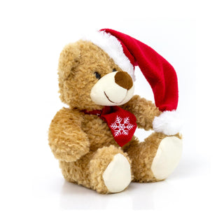 Soft Plush Bailey Christmas Teddy Bear Cuddly Toy 26cm