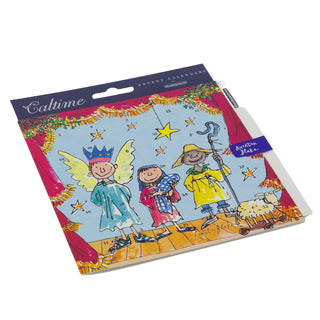 Quentin Blake The Story of Jesus Christmas Advent Calendar Greetings Card