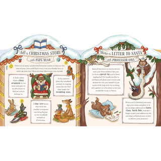 Brown Bear Wood Advent Book | Christmas is Coming to Town! Advent Calendar Book