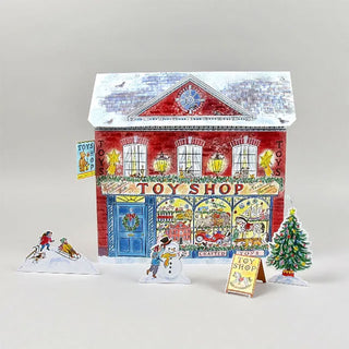 3D Toy Shop Christmas Advent Calendar | Advent Calendar with Pop-Up Characters