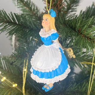 Alice Christmas Tree Bauble | Alice in Wonderland Christmas Tree Ornament - 10cm