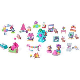 Gabby’s Dollhouse Christmas Advent Calendar for Kids with 24 Surprise Toys