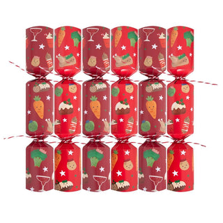 Festive Feast Frenzy Game | 6 Family Christmas Crackers Christmas Dinner Game