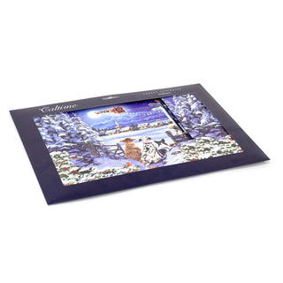 3D Christmas Advent Calendar Waiting For Santa | Dogs Picture Advent Calendar