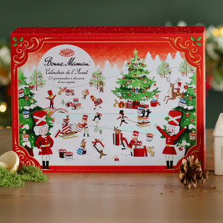 Bonne Maman Christmas Advent Calendar Mini Jars of Conserves & Caramels