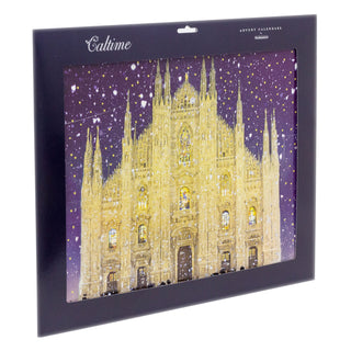 3D Christmas Advent Calendar Milan Cathedral | Fold Out Advent Calendar Traditional Advent Calendar | Picture Advent Calendar Paper Advent Calendar