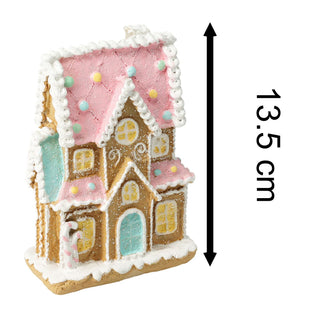 Gingerbread House Ornament | Christmas Gingerbread Cookie Style Frosted House
