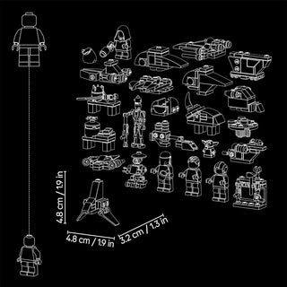 Lego 75456 Star Wars Christmas Advent Calendar 2026, The Mandalorian 293 Pieces