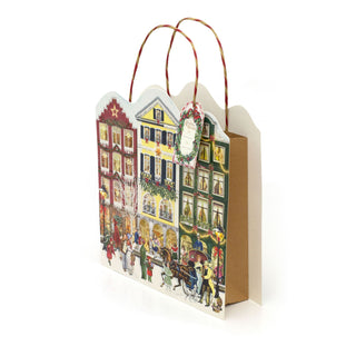 Deluxe Christmas Advent Calendar Gift Bag Picture Advent Calendar with 24 Doors