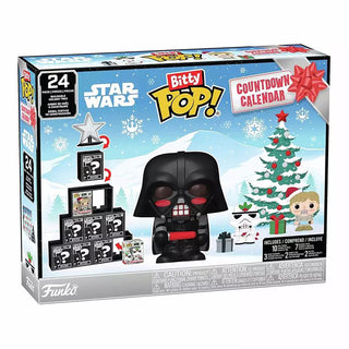 STAR WARS 24 Day Bitty POP! Countdown Calendar, 24 Door Advent Calendar