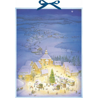 Glowing in the Snow Advent Calendar | Christmas Advent Calendar - 38x52cm