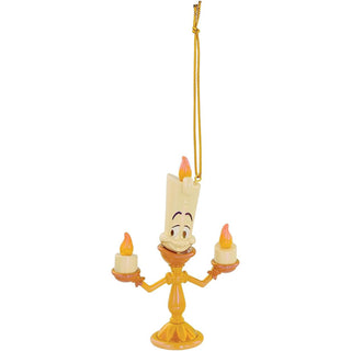 Disney Beauty and the Beast Lumiere Christmas Tree Hanging Ornament, Resin 10cm
