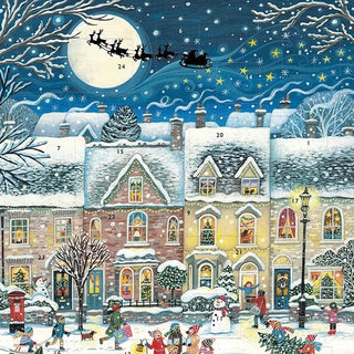 Christmas Carols in the Village Advent Calendar | Christmas Advent Calendar
