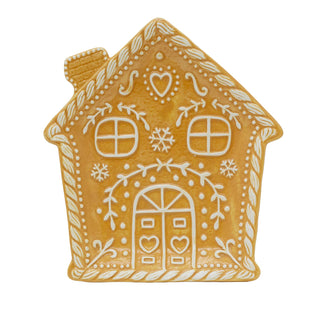 Gingerbread House Ceramic Serving Plate | Christmas Gingerbread Tableware 23cm