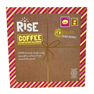 Rise Coffee Advent Calendar 2026, 24 Whole Bean, Single-Origin Speciality Coffee