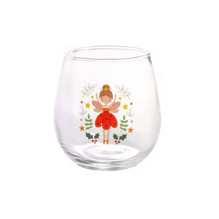 Santa & The Nutcracker Christmas Glasses | Set of 4 Festive Drinks Tumblers