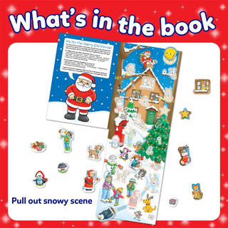 Christmas Advent Colouring and Activity Book, A4 with Stickers & Puzzles