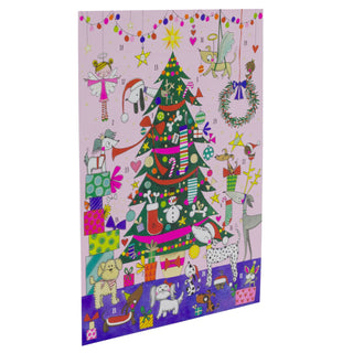 Christmas Tree & Dogs Christmas Advent Calendar Children's Traditional Calendar