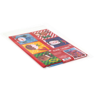 Happy Christmas Advent Calendar | 24 Pocket Fill Your Own Advent - 60x84cm