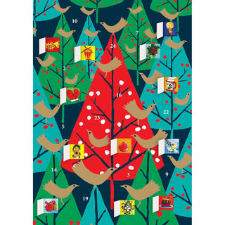 Brilliant Birds Advent Calendar Greetings Card | Christmas Advent Calendar