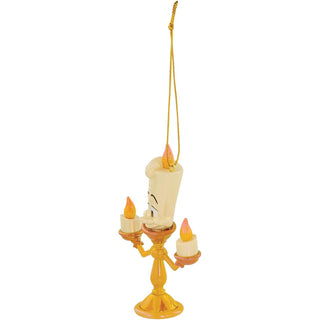 Disney Beauty and the Beast Lumiere Christmas Tree Hanging Ornament, Resin 10cm