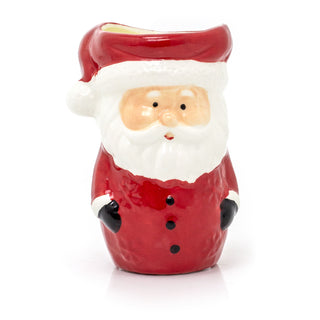 Ceramic Santa Claus with Candle | Christmas Scented Candle Santa Ornament