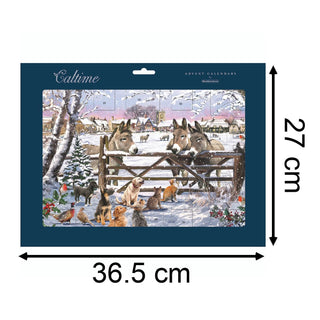 Picture Perfect Christmas Advent Calendar | Traditional Animal Advent Calendar