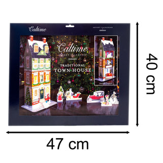 3D Townhouse Christmas Advent Calendar Build Your Own Christmas Advent Calendar