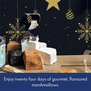 Gourmet Marshmallow Christmas Advent Calendar, 12 Festive Flavours