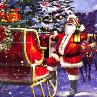 Christmas Advent Calendar Christmas Eve | Santa Claus Picture Advent Calendar