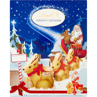 Lindt Advent Calendar with 24 Milk Chocolate Treats | Chocolate Advent Calendar