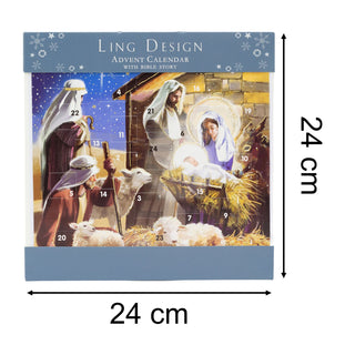 Nativity Scene Christmas Advent Calendar | Traditional Advent Calendar