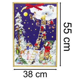 Angels on Christmas Eve Advent Calendar | Traditional Large Advent Calendar