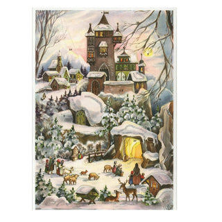 At the Castle Christmas Advent Calendar | Traditional Picture Advent Calendar