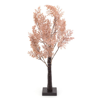 60cm LED Tree Snow Dusted Light Up Tree | LED Lit Tree Battery Operated Silhouette Tree Light | Pre Lit Twig Tree