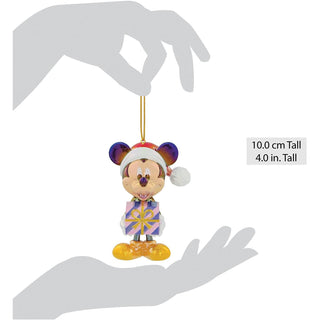 Disney Mickey Mouse Christmas Tree Hanging Decoration, 10cm Festive Bauble