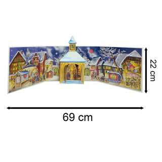 The Chapel Square Christmas Advent Calendar | 3D Pop-Up Advent Calendar