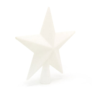 Elegant White Star Christmas Tree Topper | Christmas Tree Star Xmas Star Tree Topper | Christmas Tree Decorations