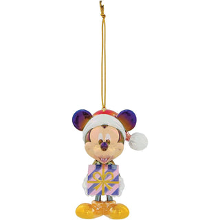 Disney Mickey Mouse Christmas Tree Hanging Decoration, 10cm Festive Bauble