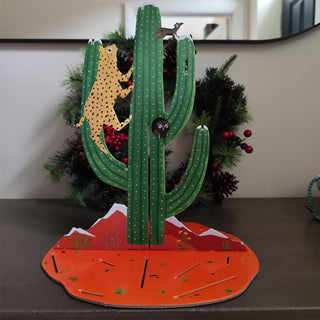 Christmas Cactus Pop & Slot Christmas Advent Calendar Large, 3D Advent Calendar